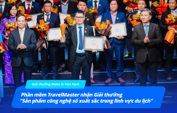 Make in Viet Nam 2024 vinh danh Phần mềm quản trị doanh nghiệp du lịch TravelMaster